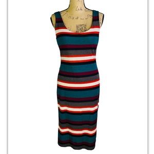 Fashion Nova bodycon Dress Stretch Summer Party Short Sleeve Midi XL New WT